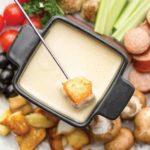 Browned Keto Butter Cheese Fondue