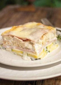 Keto Chicken Cordon Bleu Lasagna Recipe