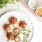 Keto Stuffed Meatballs