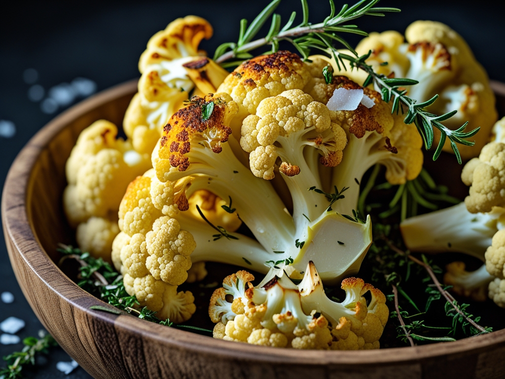 Crispy Keto Roasted Cauliflower: The Perfect Low-Carb Side Dish 1 keto roasted cauliflower