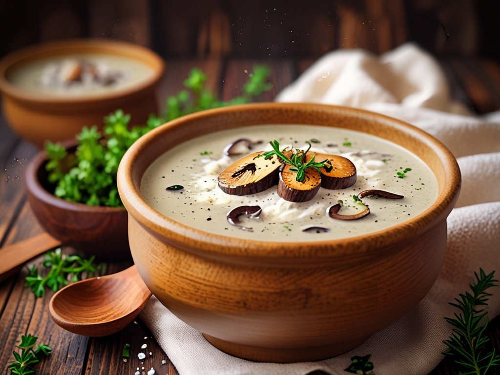 Creamy Keto Mushroom Soup: A Hearty Low-Carb Comfort Classic 2 keto mushroom soup