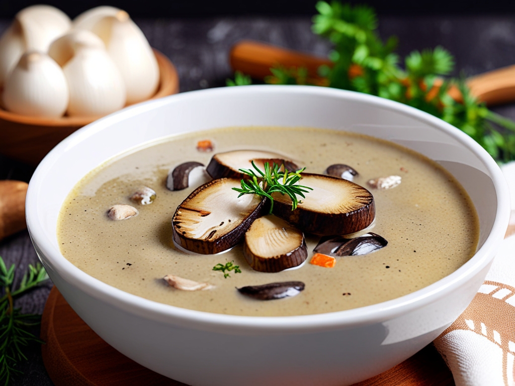 Creamy Keto Mushroom Soup: A Hearty Low-Carb Comfort Classic 1 keto mushroom soup
